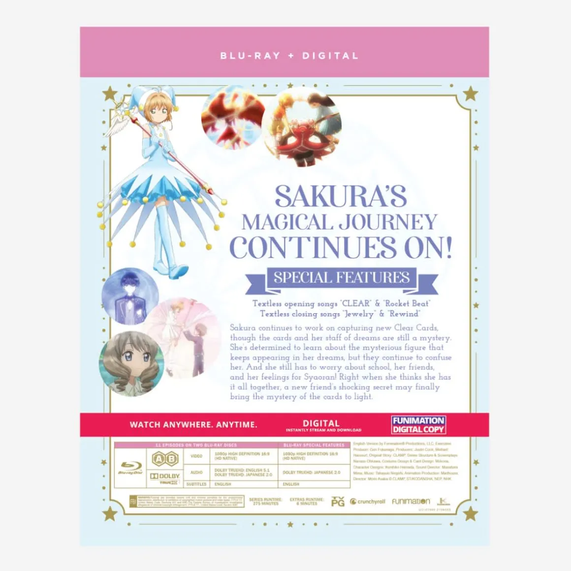 Cardcaptor Sakura Clear Card Part 2 Blu-ray
