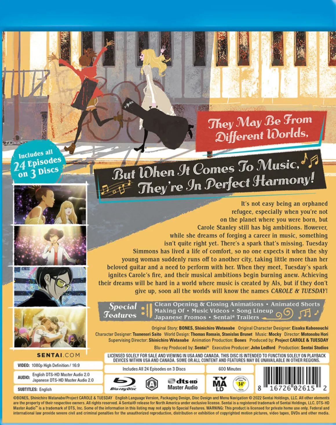Carole & Tuesday Premium Box Set Blu-ray