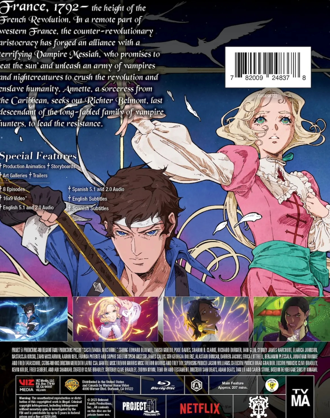 Castlevania: Nocturne - The Complete First Season - Blu-ray