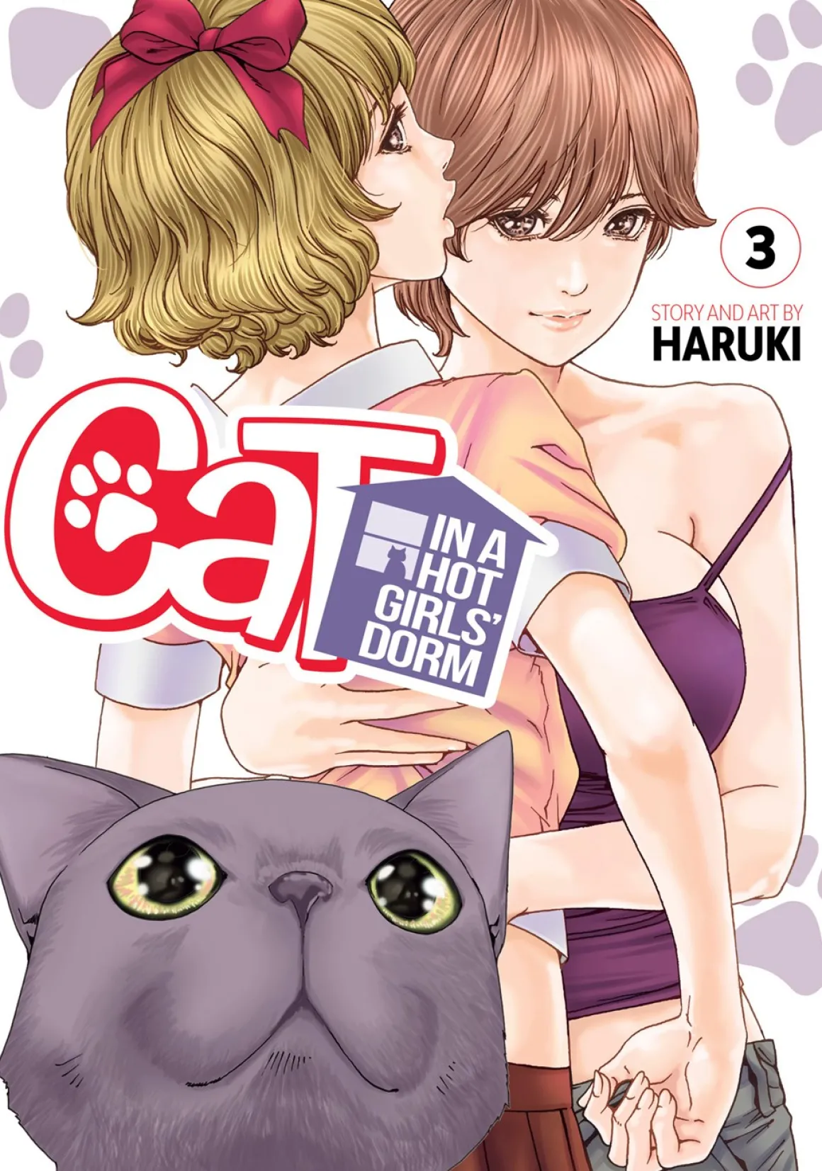 Cat in a Hot Girls' Dorm Manga Volume 3