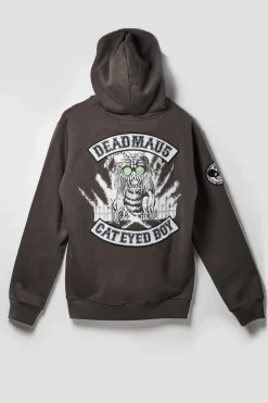 Cat-Eyed Boy x Deadmau5 Bikermau5 Fleece Hoodie