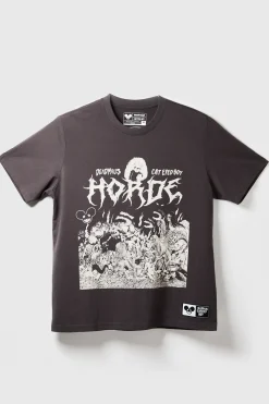 Cat-Eyed Boy x Deadmau5 Horde Distressed T-Shirt