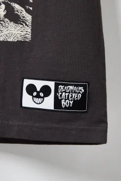 Cat-Eyed Boy x Deadmau5 Horde Distressed T-Shirt