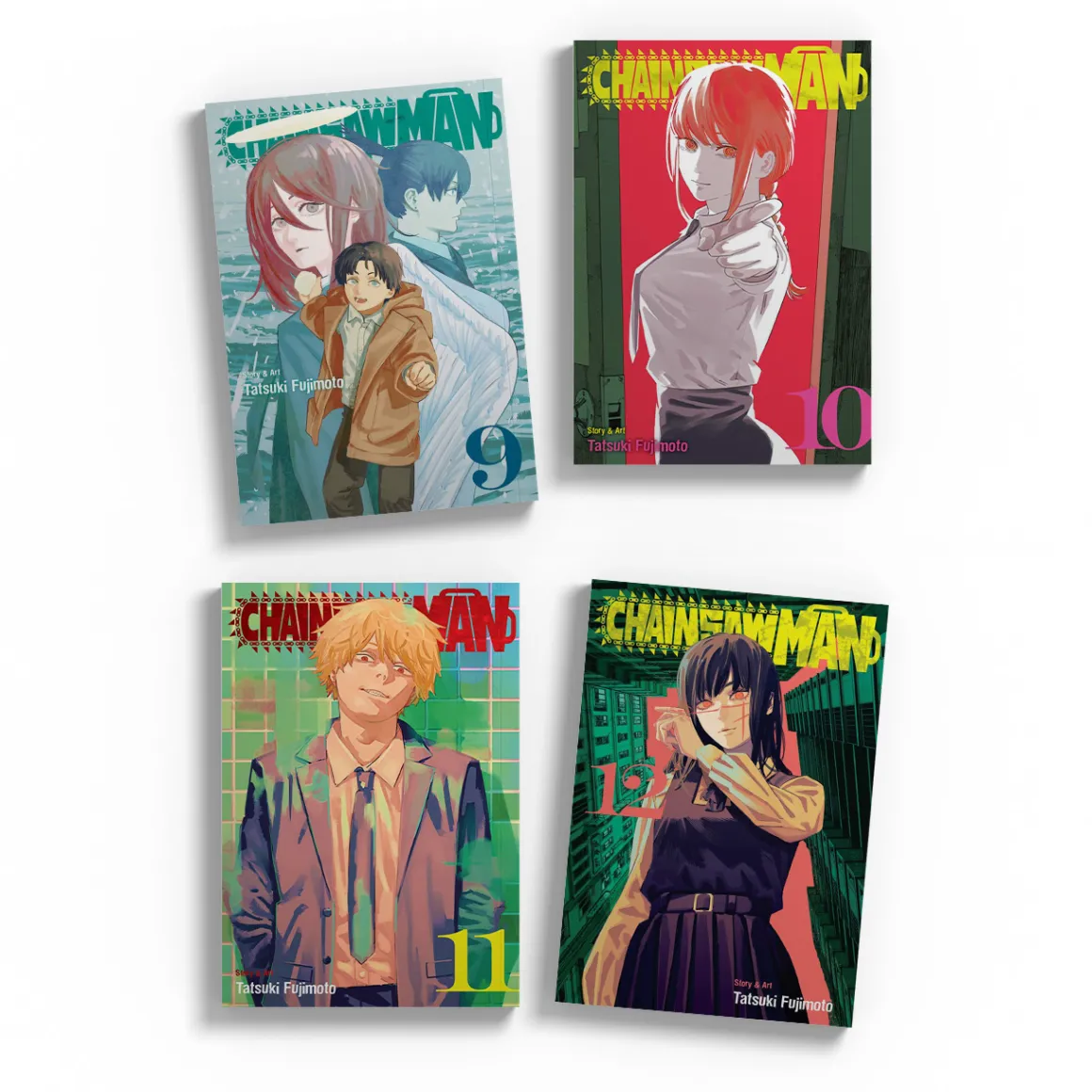 Chainsaw Man Manga (9-12) Bundle