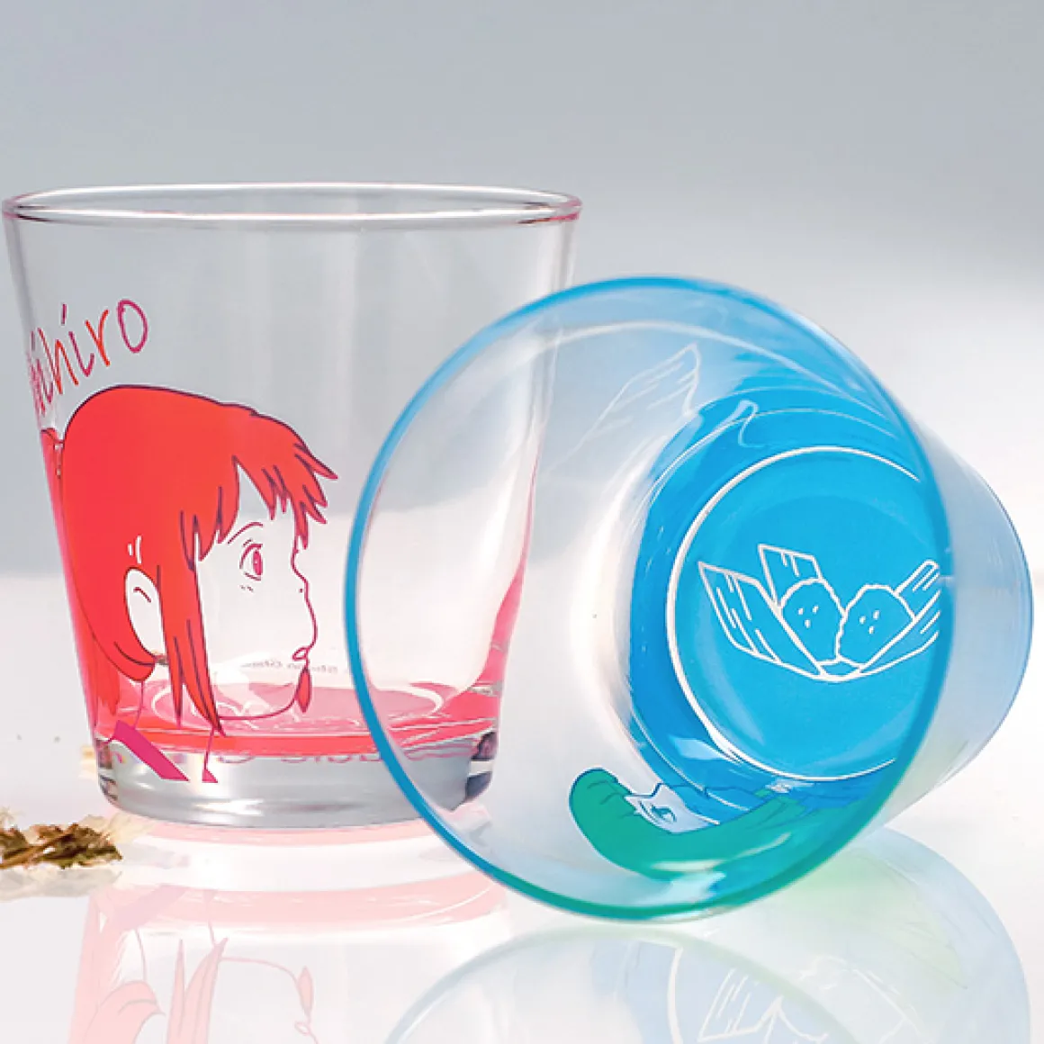 Chihiro & Haku Spirited Away Benelic Glass Set