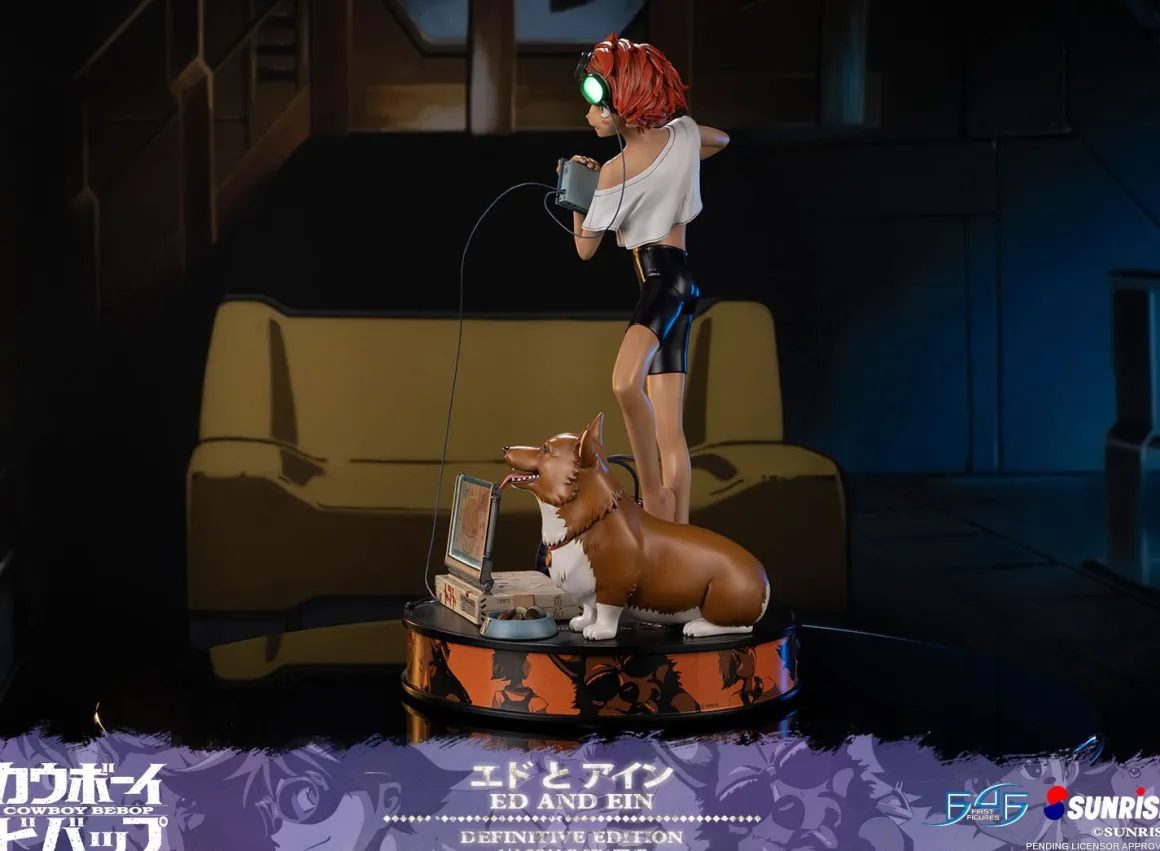 Cowboy Bebop - Ed and Ein Figure (Definitive Edition)
