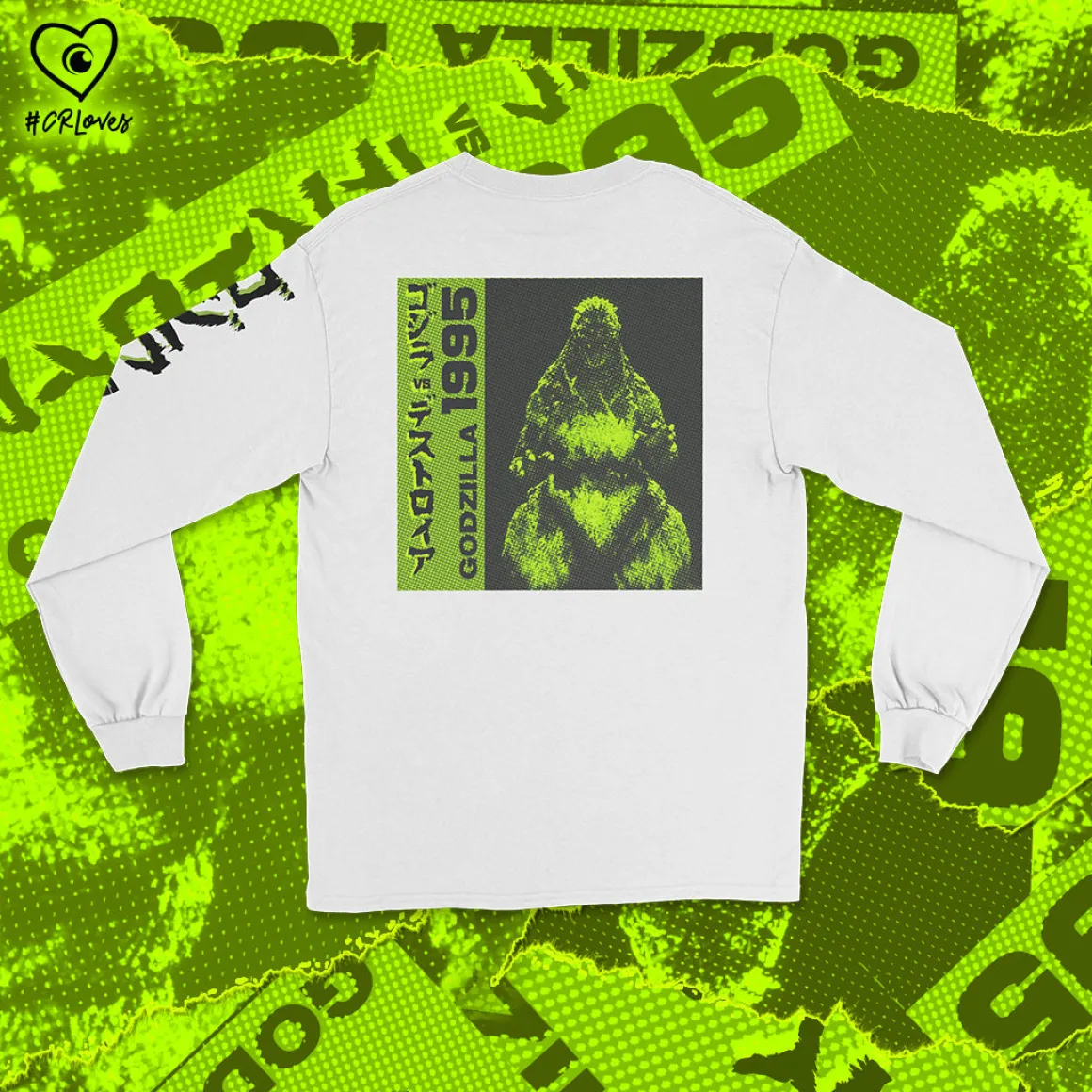 CR Loves Godzilla III - Godzilla vs. Destoroyah Long Sleeve