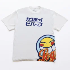 Crunchyroll x Logic x Cowboy Bebop - Logic and Radical Ed Smiley T-shirt - Crunchyroll Exclusive