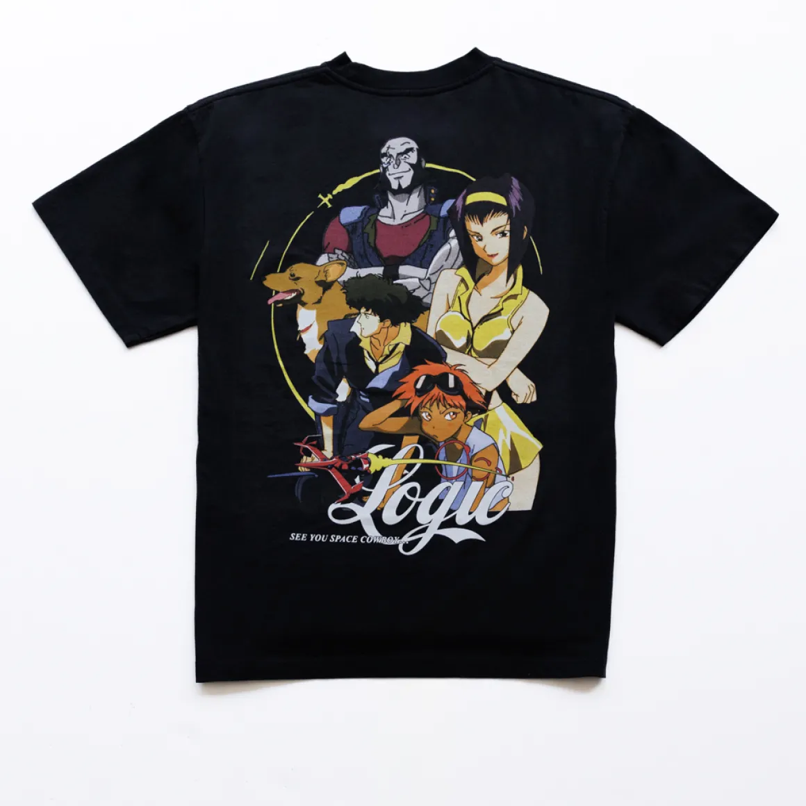 Crunchyroll x Logic x Cowboy Bebop - The Crew T-shirt - Crunchyroll Exclusive