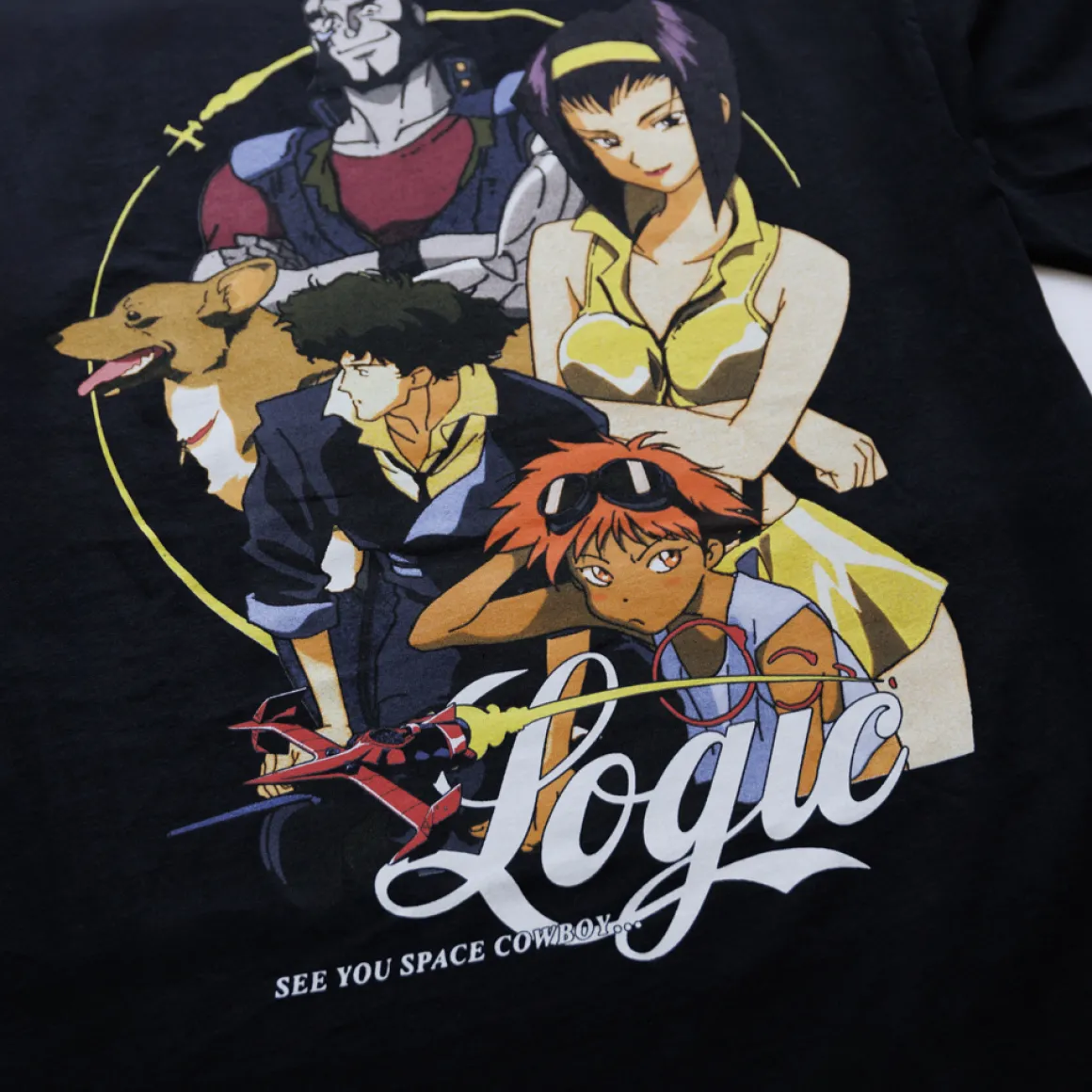 Crunchyroll x Logic x Cowboy Bebop - The Crew T-shirt - Crunchyroll Exclusive