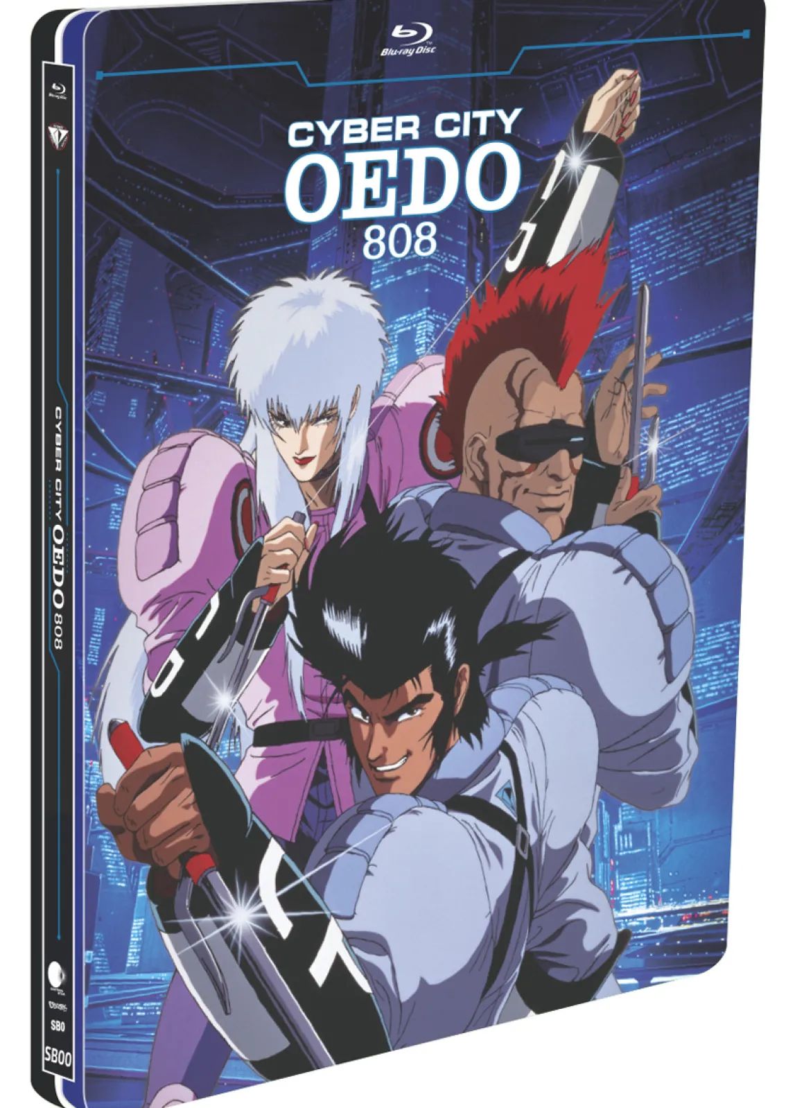 Cyber City Oedo 808 Remastered Steelbook Blu-ray