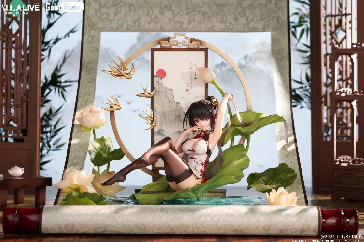 Date A Live Seirei Sairin - Kurumi Tokisaki 1/7 Scale FIgure (Sumi Black Chinese Dress Ver.)