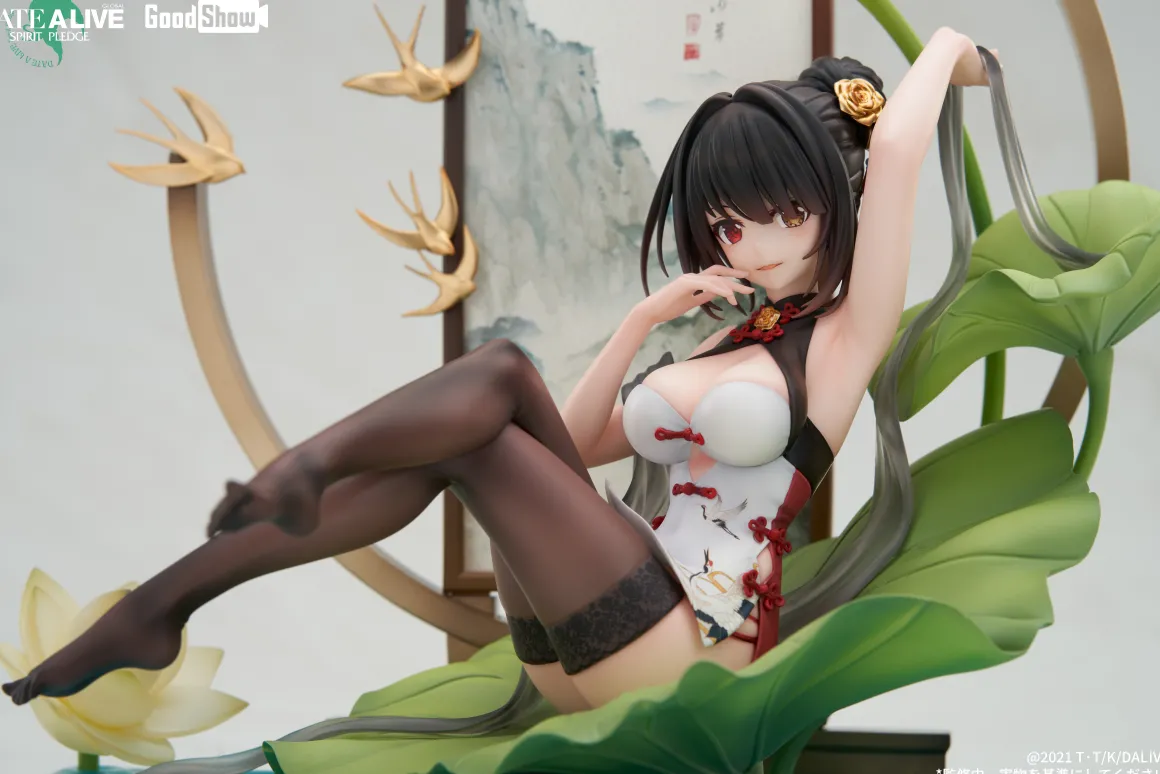 Date A Live Seirei Sairin - Kurumi Tokisaki 1/7 Scale FIgure (Sumi Black Chinese Dress Ver.)