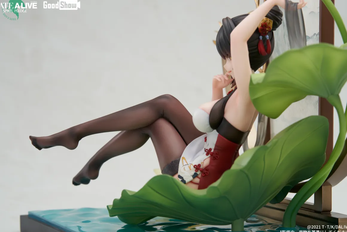 Date A Live Seirei Sairin - Kurumi Tokisaki 1/7 Scale FIgure (Sumi Black Chinese Dress Ver.)