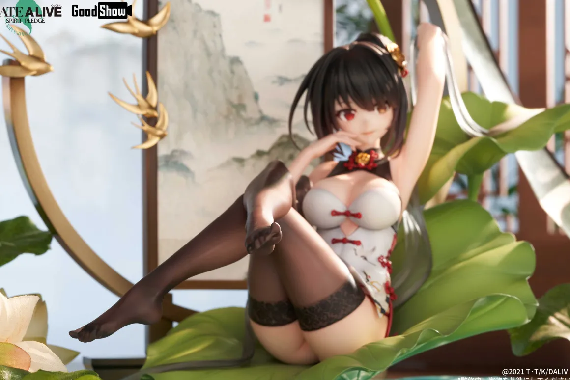 Date A Live Seirei Sairin - Kurumi Tokisaki 1/7 Scale FIgure (Sumi Black Chinese Dress Ver.)