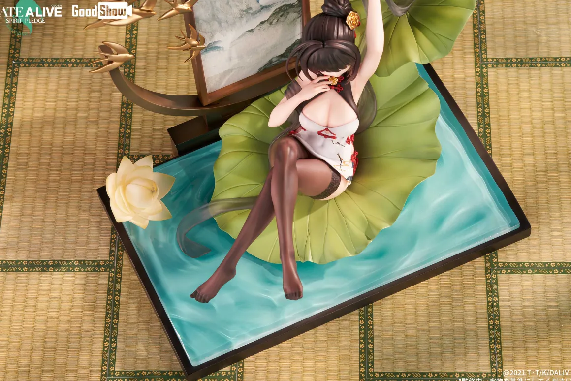 Date A Live Seirei Sairin - Kurumi Tokisaki 1/7 Scale FIgure (Sumi Black Chinese Dress Ver.)