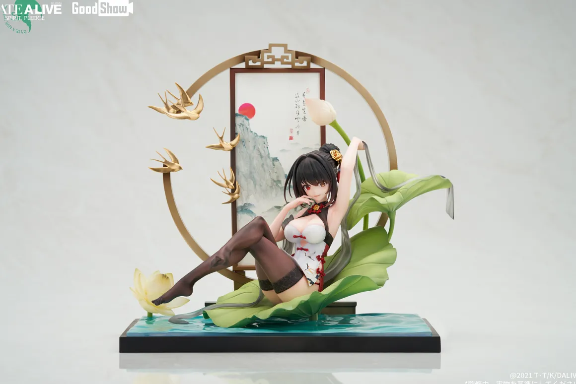 Date A Live Seirei Sairin - Kurumi Tokisaki 1/7 Scale FIgure (Sumi Black Chinese Dress Ver.)