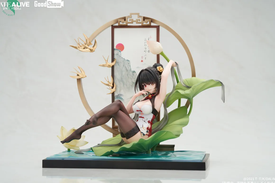 Date A Live Seirei Sairin - Kurumi Tokisaki 1/7 Scale FIgure (Sumi Black Chinese Dress Ver.)