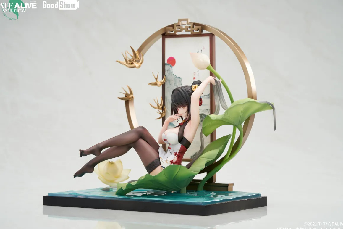 Date A Live Seirei Sairin - Kurumi Tokisaki 1/7 Scale FIgure (Sumi Black Chinese Dress Ver.)