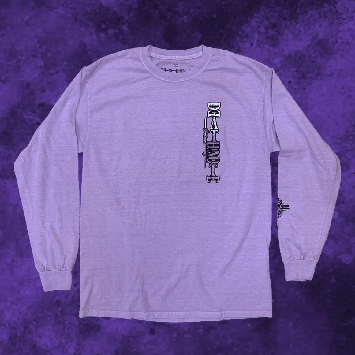 Death Note - L Light Ryuk Damask Frame Long Sleeve Shirt - Crunchyroll Exclusive