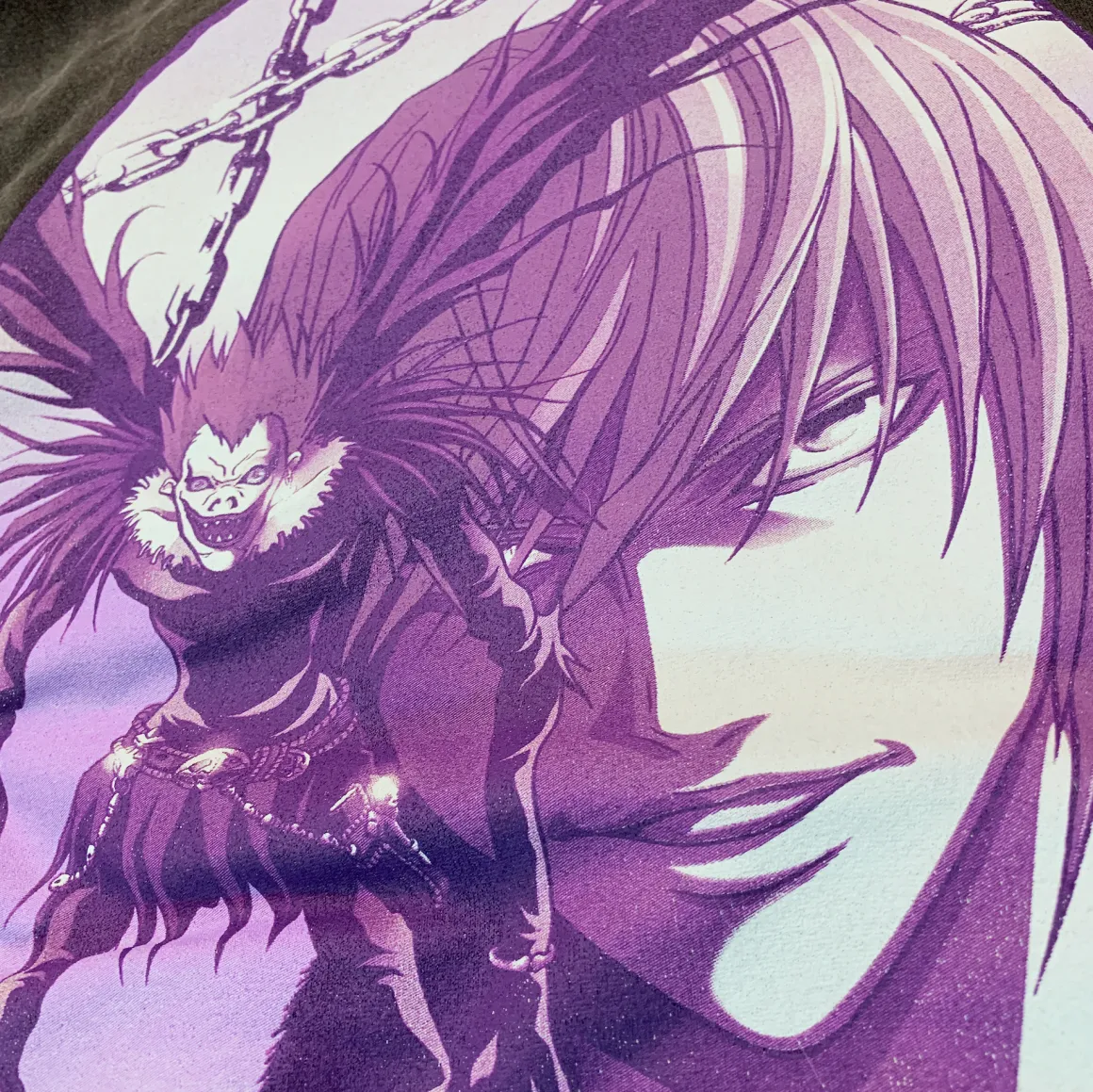 Death Note - L Light Ryuk Church Pane Chains Hoodie - Crunchyroll Exclusive