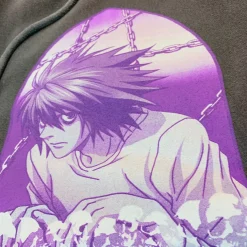 Death Note - L Light Ryuk Church Pane Chains Hoodie - Crunchyroll Exclusive