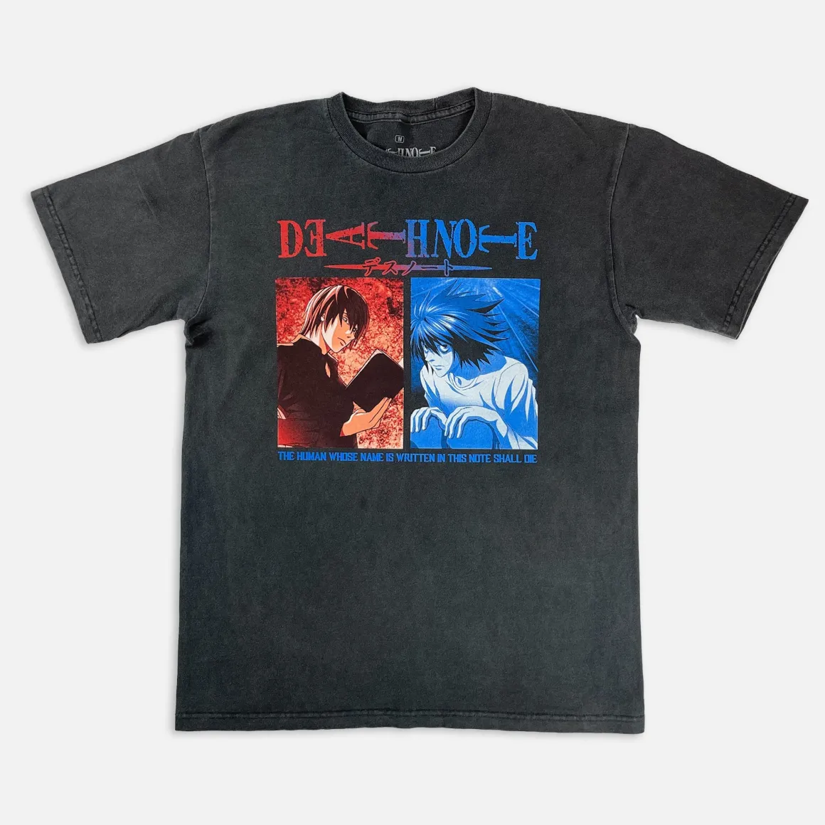 Death Note - Light and L T-shirt - Crunchyroll Exclusive