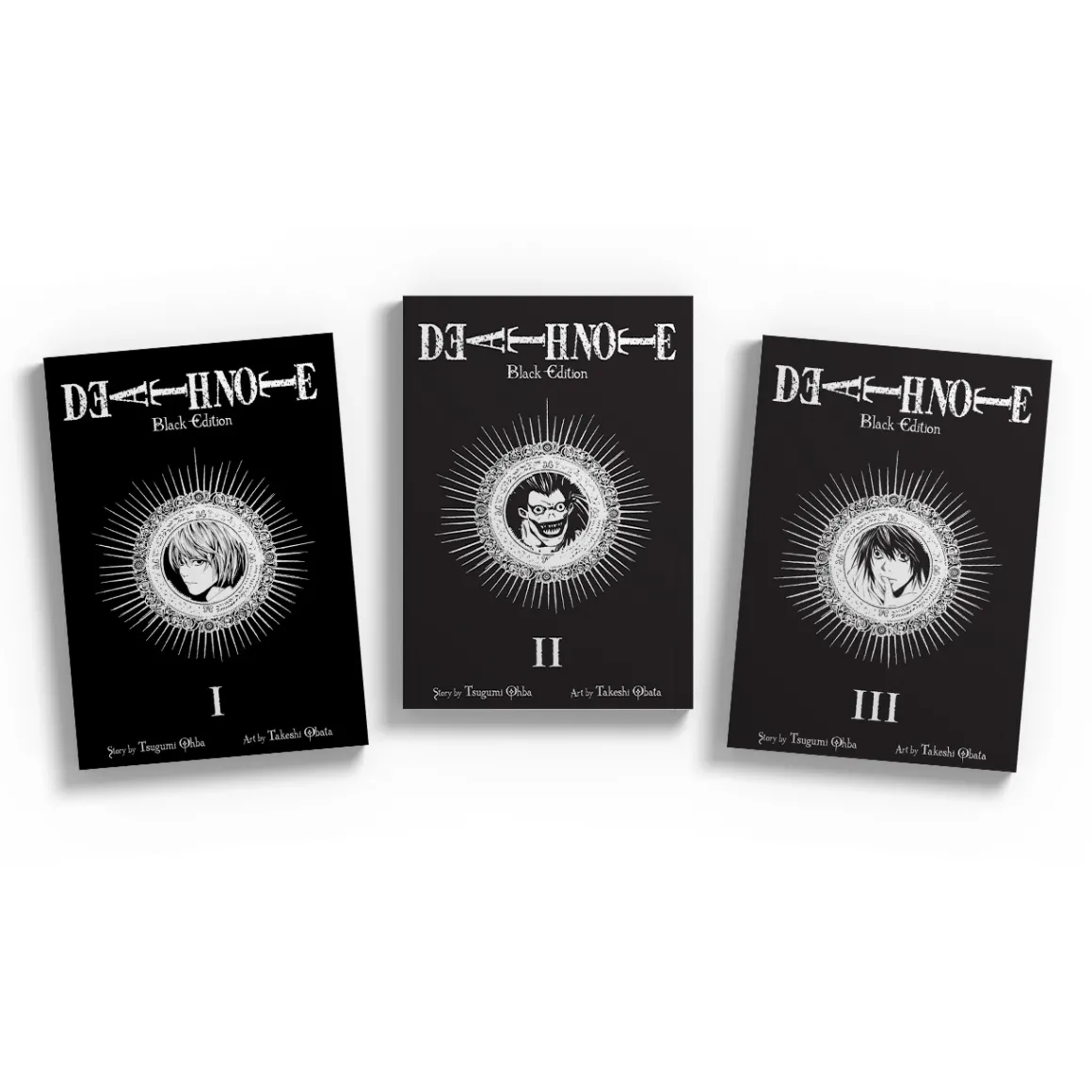 Death Note Black Edition Manga (1-3) Bundle