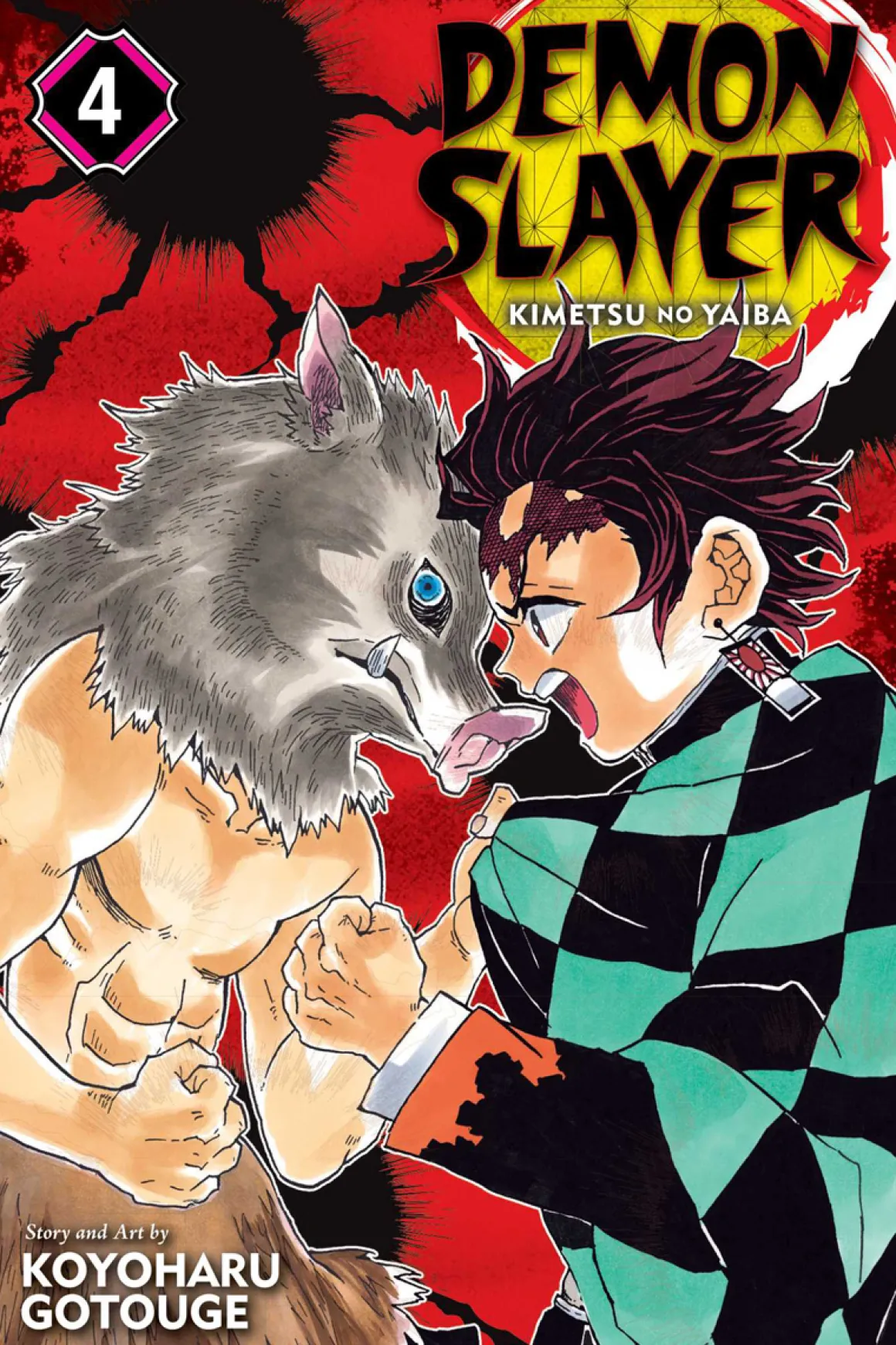 Demon Slayer: Kimetsu no Yaiba Manga Volume 4