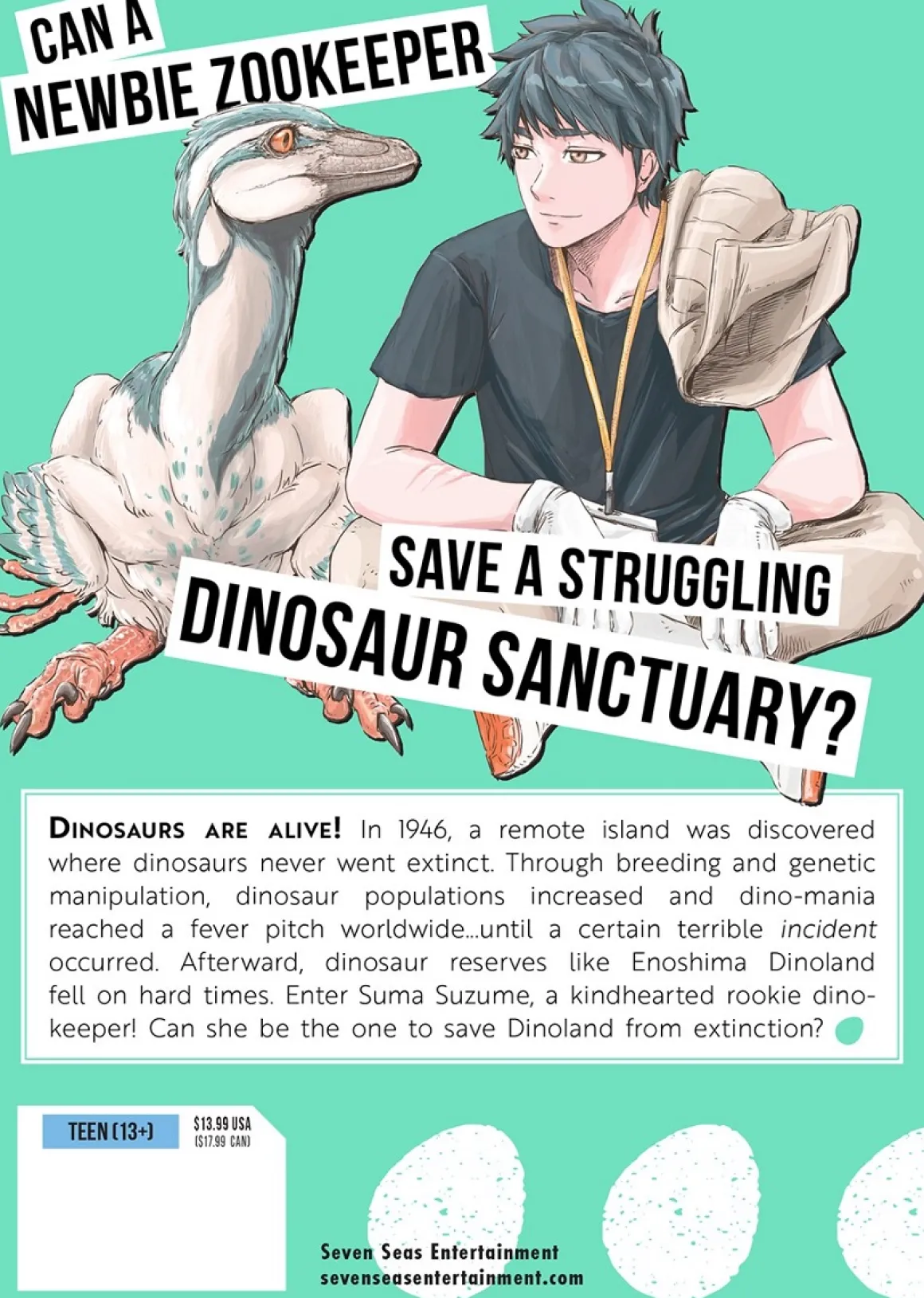 Dinosaur Sanctuary Manga Volume 1