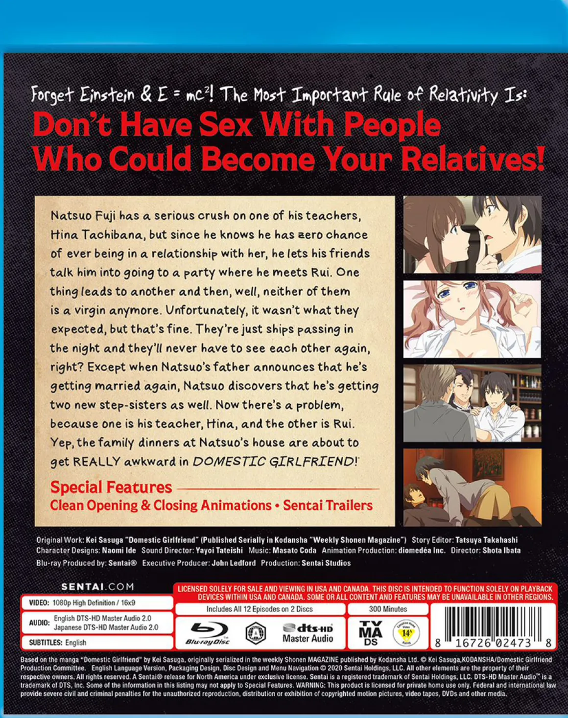 Domestic Girlfriend Blu-ray