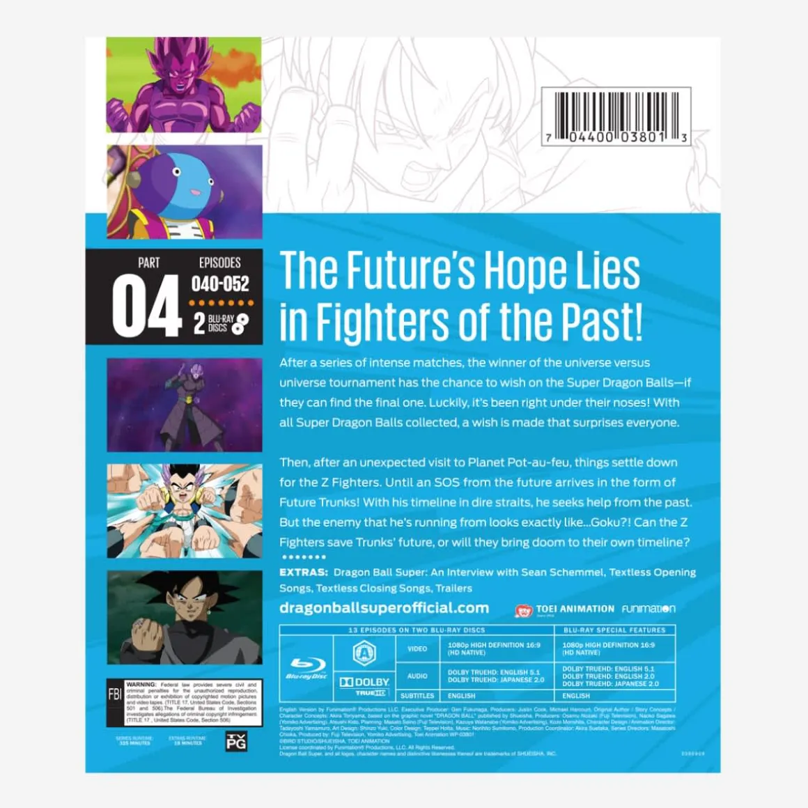 Dragon Ball Super - Part 4 - Blu-ray