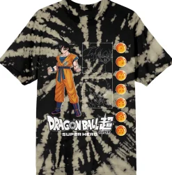 Dragon Ball Super: SUPER HERO - Goku Line Art Dye T-shirt - Crunchyroll Exclusive