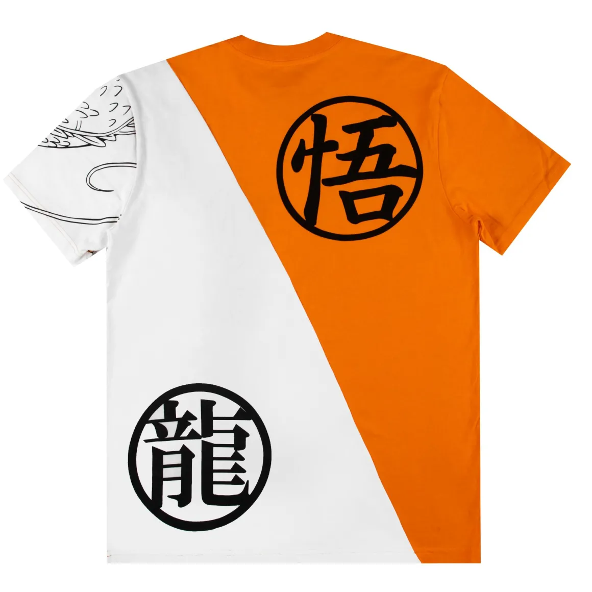 Dragon Ball Z - Goku & Shenron Split T-Shirt