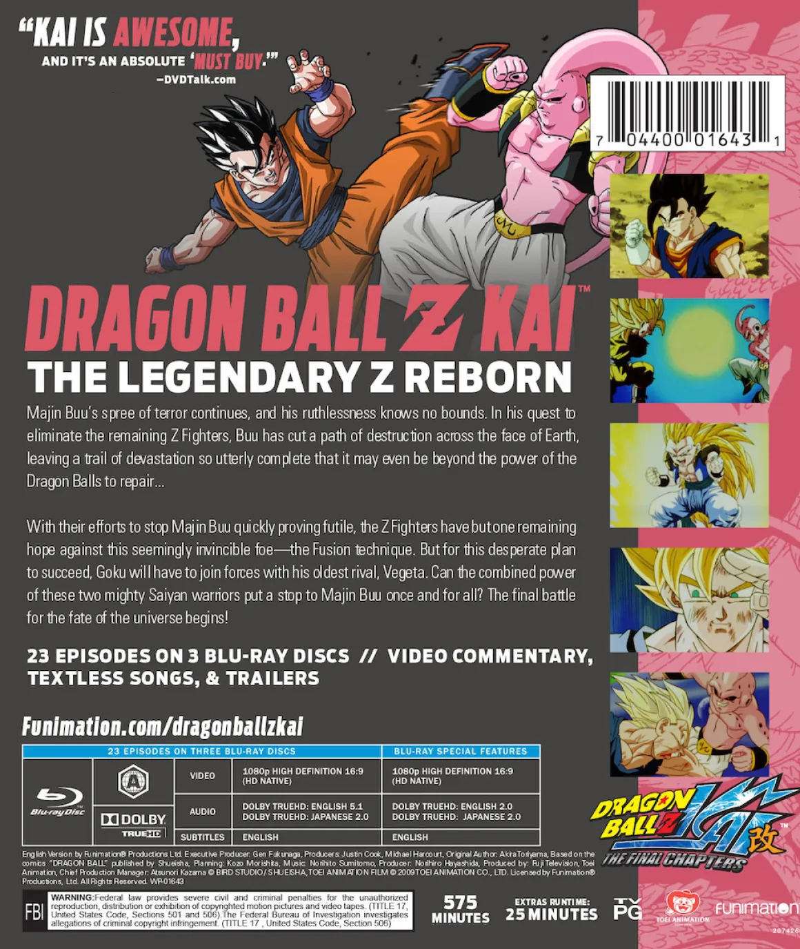Dragon Ball Z Kai : The Final Chapters - Part 3 - Blu-ray