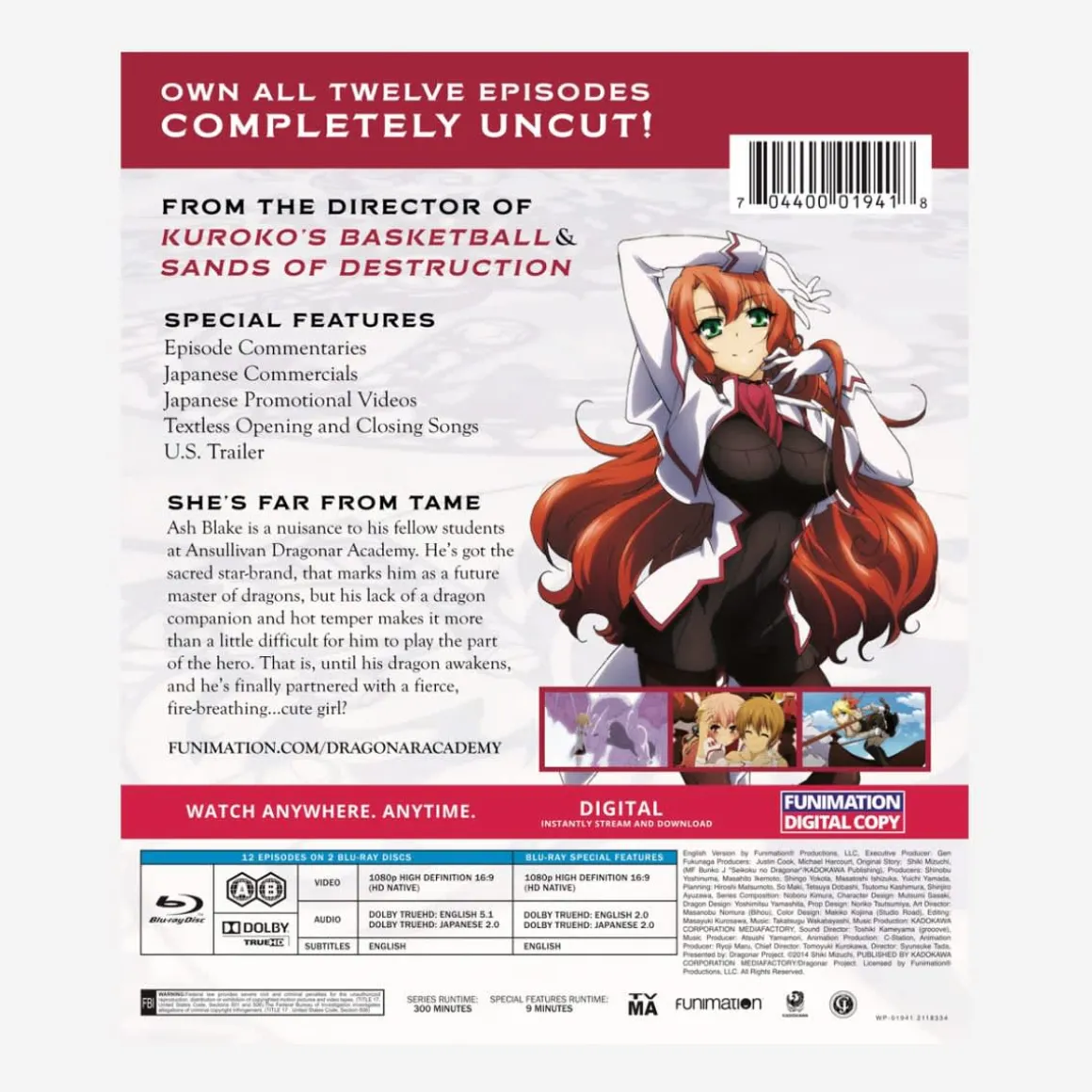 Dragonar Academy - The Complete Series - Essentials - Blu-ray