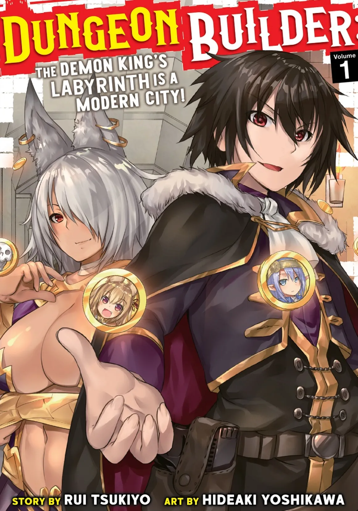 Dungeon Builder: The Demon King's Labyrinth is a Modern City! Manga Volume 1