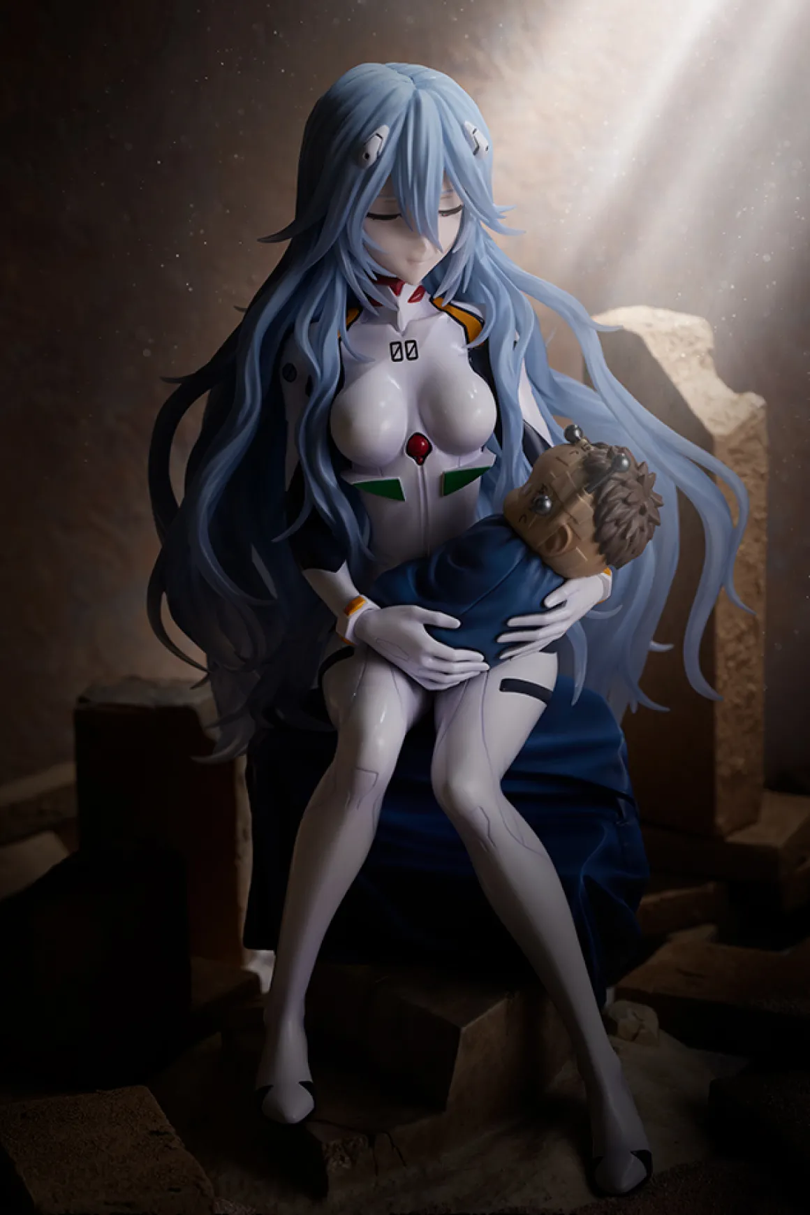 Evangelion 3.0+1.0 Thrice Upon A Time - Rei Ayanami Figure ( Affectionate Gaze Ver )