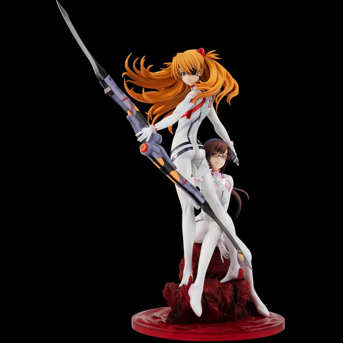 Evangelion 3.0+1.0 Thrice Upon a Time - Asuka Shikinami Langley & Mari Makinami Illustrious GEM Series Figure Set