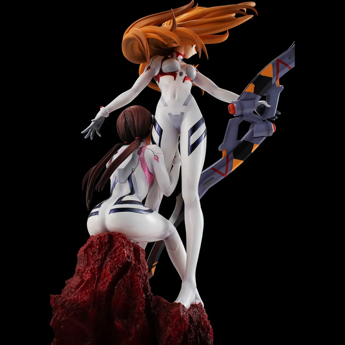 Evangelion 3.0+1.0 Thrice Upon a Time - Asuka Shikinami Langley & Mari Makinami Illustrious GEM Series Figure Set