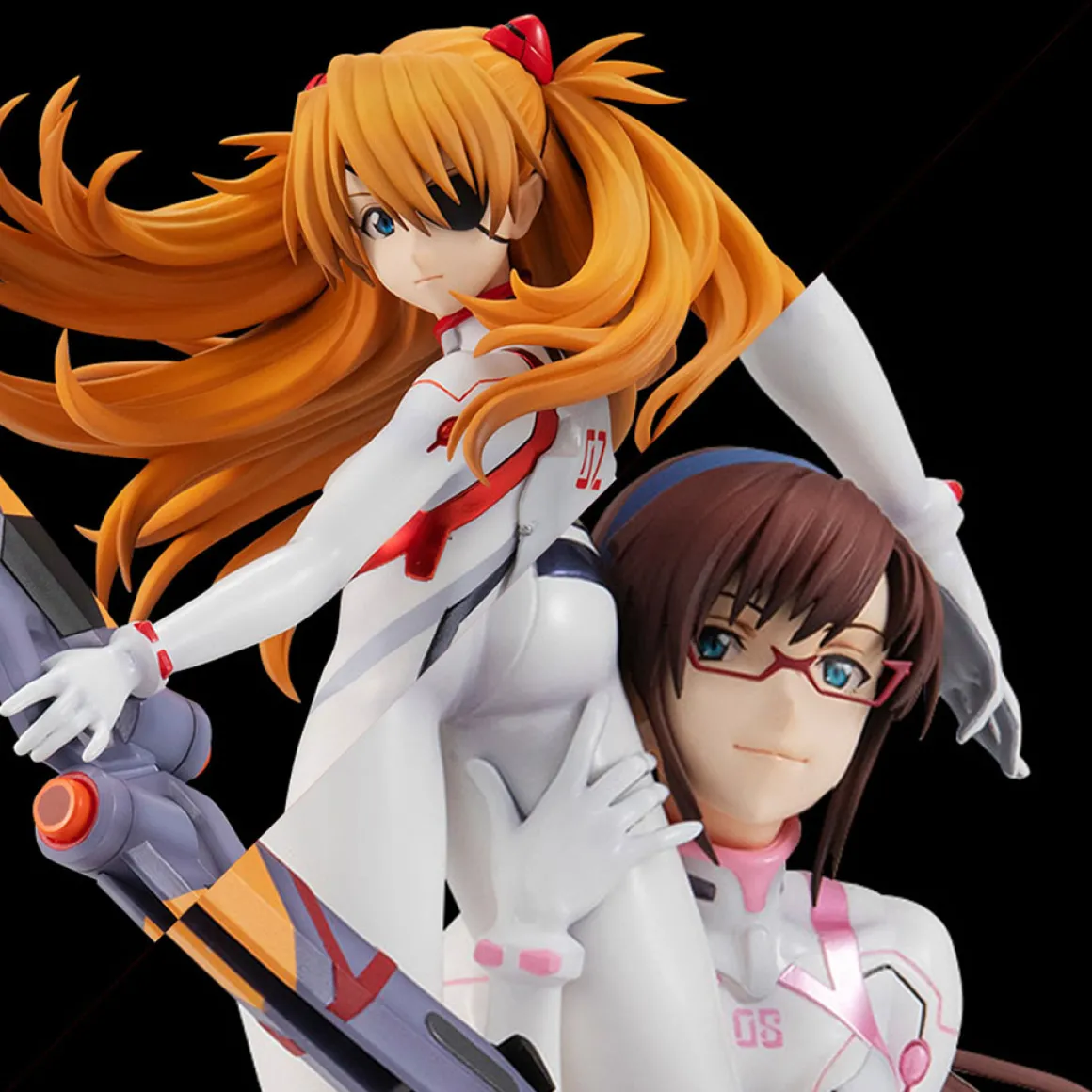 Evangelion 3.0+1.0 Thrice Upon a Time - Asuka Shikinami Langley & Mari Makinami Illustrious GEM Series Figure Set