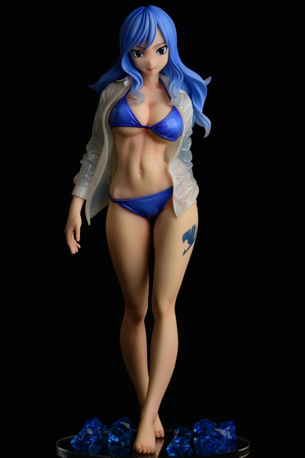 Fairy Tail - Juvia Lockser 1/6 Scale Figure (Gravure Style See-through Wet Shirt Ver.)
