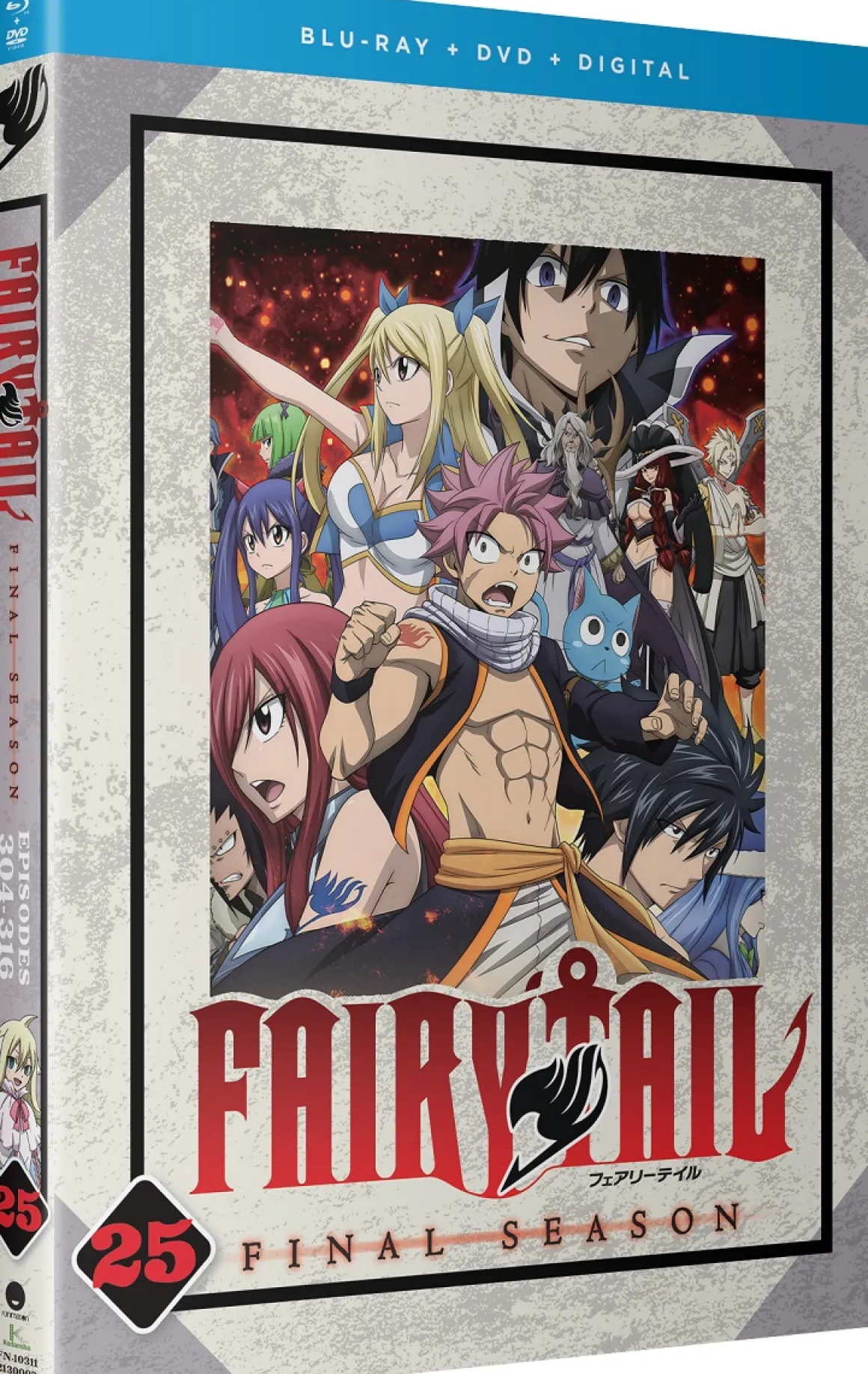 Fairy Tail Final Season - Part 25 - Blu-ray + DVD