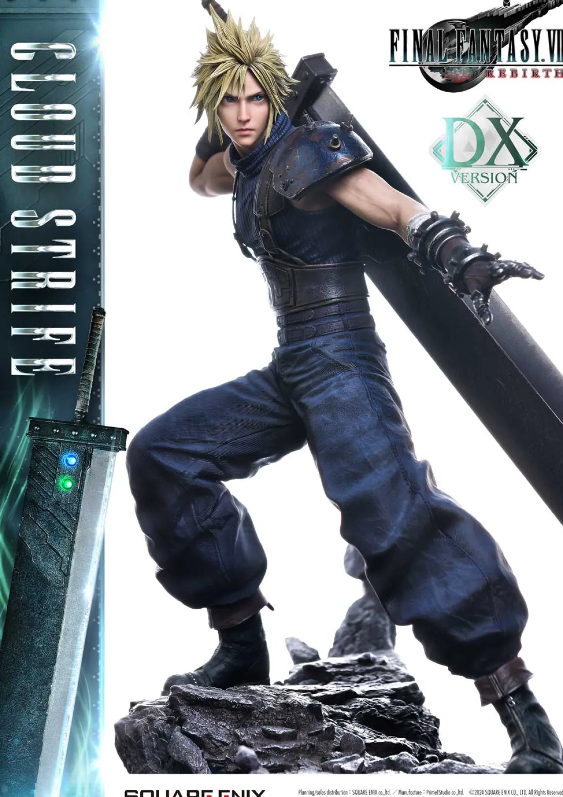 Final Fantasy VII Rebirth - Cloud Strife SQUARE ENIX MASTERLINE 1/4 Scale Statue (Deluxe Ver.)