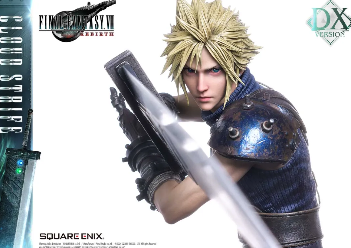 Final Fantasy VII Rebirth - Cloud Strife SQUARE ENIX MASTERLINE 1/4 Scale Statue (Deluxe Ver.)