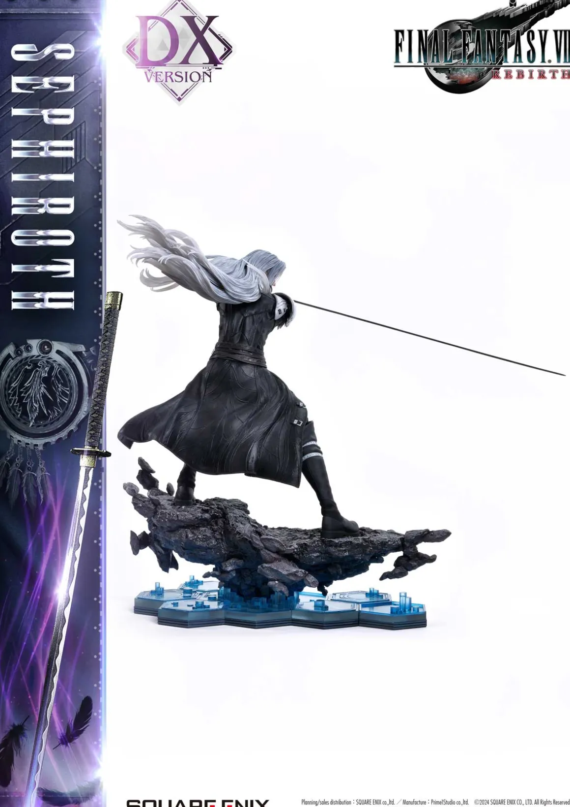 Final Fantasy VII Rebirth - Sephiroth SQUARE ENIX MASTERLINE 1/4 Scale Statue (Deluxe Ver.)