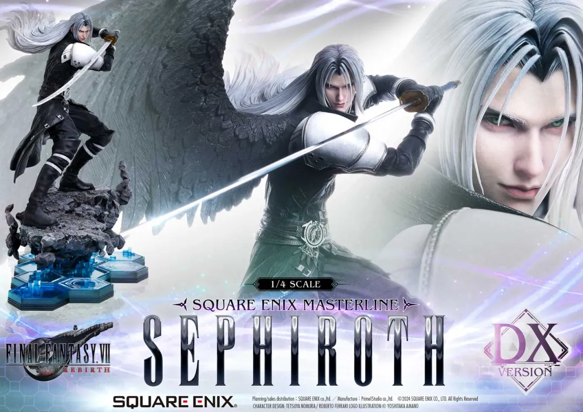 Final Fantasy VII Rebirth - Sephiroth SQUARE ENIX MASTERLINE 1/4 Scale Statue (Deluxe Ver.)