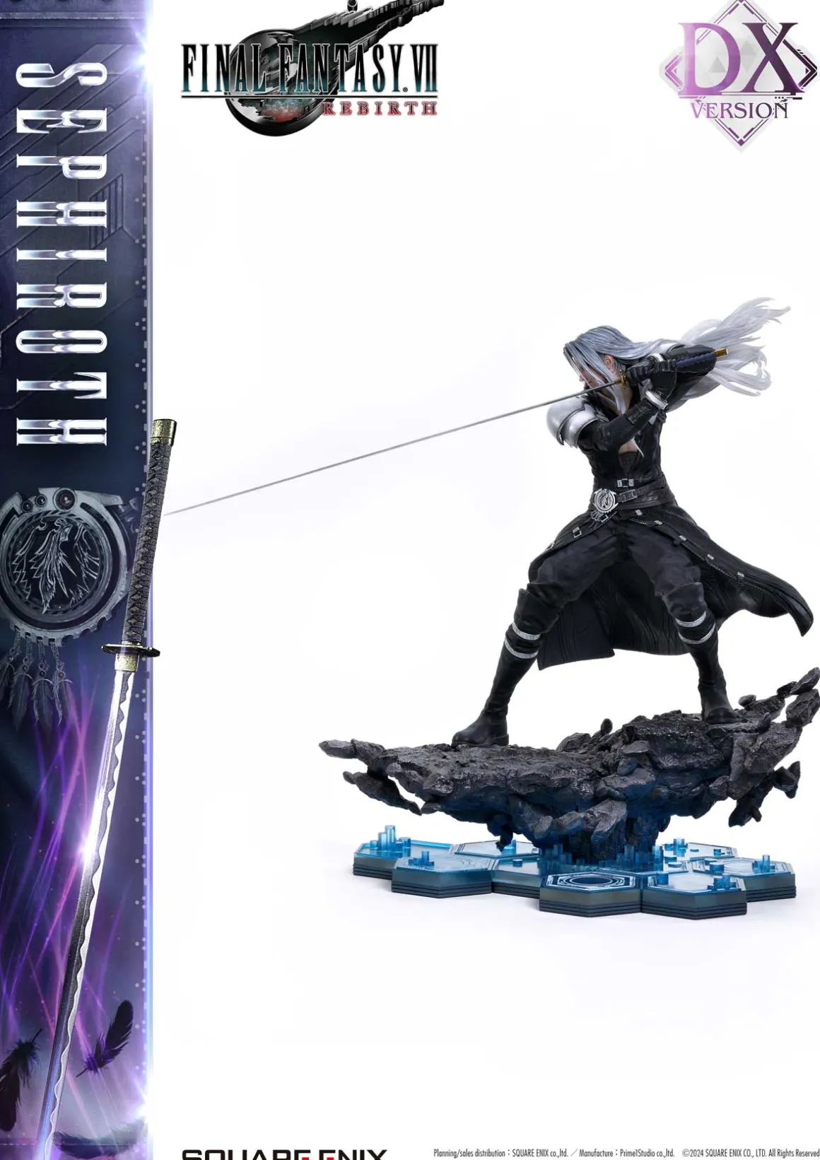 Final Fantasy VII Rebirth - Sephiroth SQUARE ENIX MASTERLINE 1/4 Scale Statue (Deluxe Ver.)
