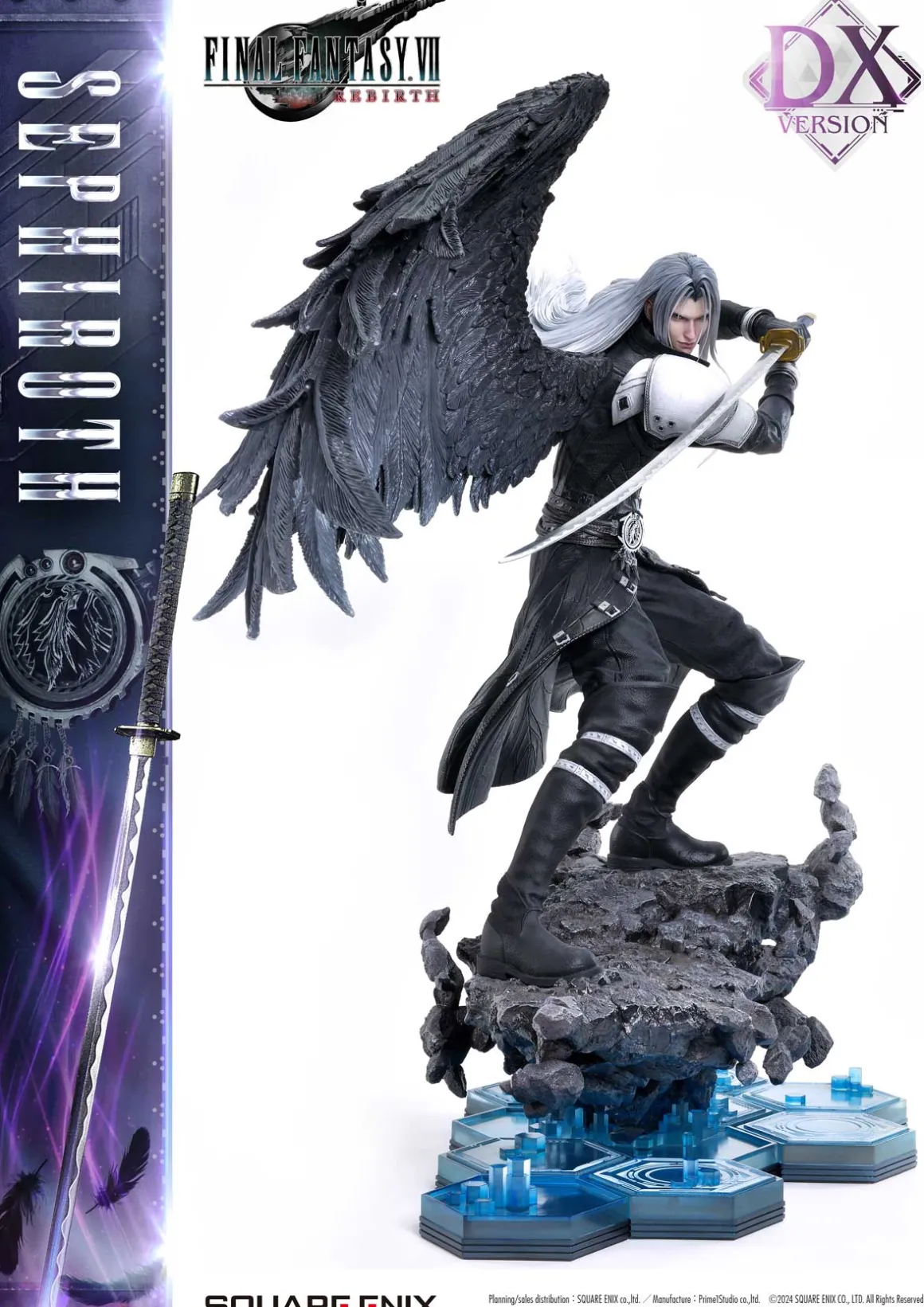 Final Fantasy VII Rebirth - Sephiroth SQUARE ENIX MASTERLINE 1/4 Scale Statue (Deluxe Ver.)