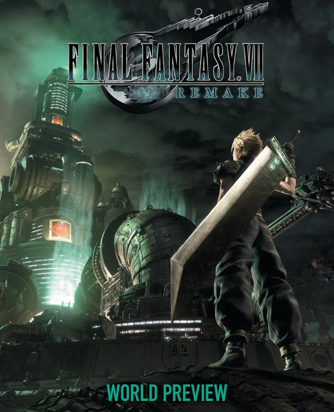 Final Fantasy VII Remake: World Preview Art Book (Hardcover)